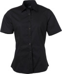 James & Nicholson – Popline Shirt shortsleeve for embroidery and printing