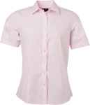 James & Nicholson – Popline Shirt shortsleeve for embroidery and printing