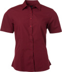 James & Nicholson – Popline Shirt shortsleeve for embroidery and printing