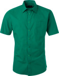 James & Nicholson – Popline Shirt shortsleeve for embroidery and printing