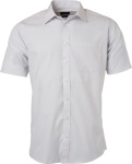 James & Nicholson – Popline Shirt shortsleeve hímzéshez és nyomtatáshoz