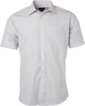 James & Nicholson – Popline Shirt shortsleeve for embroidery and printing