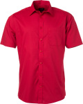 James & Nicholson – Popline Shirt shortsleeve for embroidery and printing