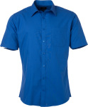 James & Nicholson – Popline Shirt shortsleeve for embroidery and printing