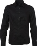 James & Nicholson – Micro-Twill Shirt longsleeve for embroidery and printing