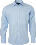 James & Nicholson – Oxford Shirt longsleeve hímzéshez és nyomtatáshoz