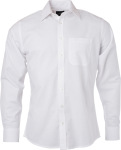 James & Nicholson – Oxford Shirt longsleeve hímzéshez és nyomtatáshoz