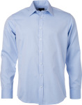 James & Nicholson – Herringbone Shirt longsleeve for embroidery and printing