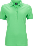 James & Nicholson – Ladies' Elastic Piqué Polo for embroidery and printing