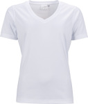 James & Nicholson – Damen V-Neck Sport T-Shirt zum besticken und bedrucken