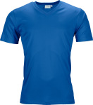 James & Nicholson – Herren V-Neck Sport T-Shirt besticken und bedrucken lassen