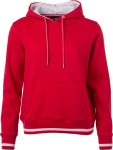 James & Nicholson – Ladies' Club Hooded Sweat hímzéshez és nyomtatáshoz