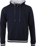 James & Nicholson – Men's Club Hooded Sweat for embroidery and printing