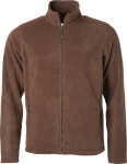 James & Nicholson – Men's Microfleece Jacket for embroidery