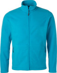 James & Nicholson – Men's Microfleece Jacket hímzéshez