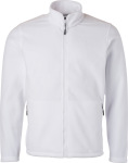 James & Nicholson – Men's Microfleece Jacket hímzéshez