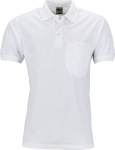 James & Nicholson – Men´s Workwear Polo Pocket for embroidery and printing