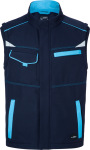 James & Nicholson – Workwear Sommer Softshell Gilet besticken und bedrucken lassen