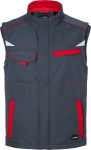 James & Nicholson – Workwear Summer Softshell Vest for embroidery and printing