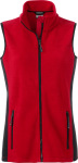 James & Nicholson – Ladies' Workwear Fleece Vest for embroidery