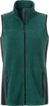 James & Nicholson – Ladies' Workwear Fleece Vest for embroidery