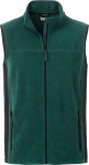 James & Nicholson – Men's Workwear Fleece Vest for embroidery