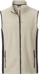 James & Nicholson – Men's Workwear Fleece Vest hímzéshez