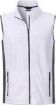 James & Nicholson – Men's Workwear Fleece Vest hímzéshez