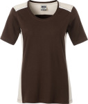 James & Nicholson – Damen Workwear T-Shirt besticken und bedrucken lassen