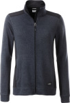 James & Nicholson – Ladies' knitted Workwear Fleece Jacket for embroidery