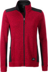 James & Nicholson – Ladies' knitted Workwear Fleece Jacket for embroidery