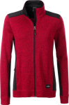 James & Nicholson – Ladies' knitted Workwear Fleece Jacket hímzéshez