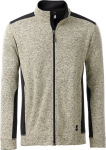 James & Nicholson – Men's knitted Workwear Fleece Jacket for embroidery