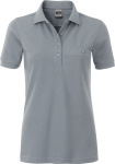 James & Nicholson – Ladies' Workwear Polo Pocket hímzéshez és nyomtatáshoz