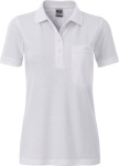 James & Nicholson – Ladies' Workwear Polo Pocket hímzéshez és nyomtatáshoz