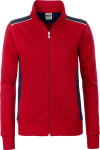 James & Nicholson – Ladies' Workwear Sweat Jacket hímzéshez és nyomtatáshoz