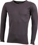 James & Nicholson – Men's Rib T-Shirt longsleeves hímzéshez és nyomtatáshoz