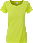 James & Nicholson – Ladies' Basic T-Shirt Organic hímzéshez és nyomtatáshoz