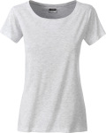 James & Nicholson – Ladies' Basic T-Shirt Organic hímzéshez és nyomtatáshoz