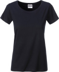 James & Nicholson – Ladies' Basic T-Shirt Organic for embroidery and printing