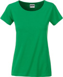 James & Nicholson – Ladies' Basic T-Shirt Organic hímzéshez és nyomtatáshoz