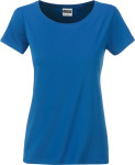 James & Nicholson – Ladies' Basic T-Shirt Organic hímzéshez és nyomtatáshoz