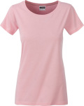 James & Nicholson – Ladies' Basic T-Shirt Organic hímzéshez és nyomtatáshoz