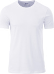 James & Nicholson – Men's Organic T-Shirt for embroidery and printing