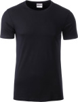 James & Nicholson – Men's Organic T-Shirt for embroidery and printing