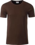 James & Nicholson – Men's Organic T-Shirt for embroidery and printing