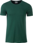 James & Nicholson – Men's Organic T-Shirt for embroidery and printing