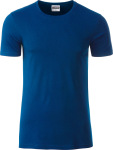 James & Nicholson – Men's Organic T-Shirt for embroidery and printing