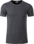 James & Nicholson – Men's Organic T-Shirt for embroidery and printing