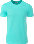 James & Nicholson – Men's Organic T-Shirt for embroidery and printing